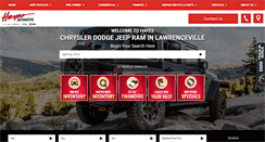 Desktop Screenshot of hayeschryslerlawrenceville.com